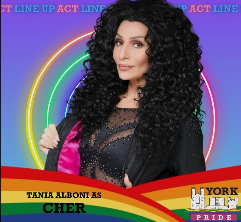 shoutout from Cher Impersonator Tania Alboni