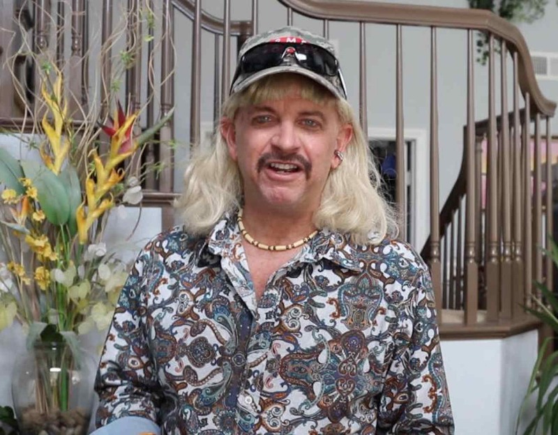shoutout from Joe Exotic Impersonator