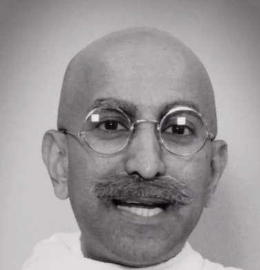 shoutout from Mahatma Gandhi