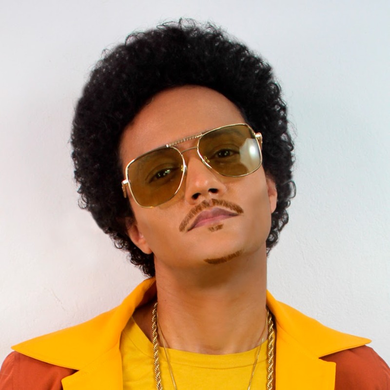 shoutout from Bruno Mars Impersonator